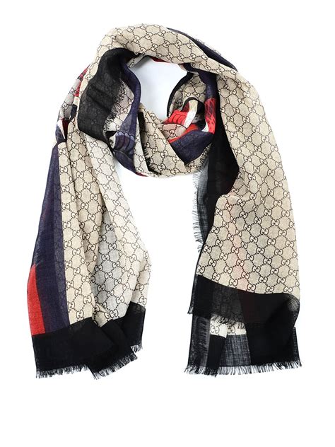 gucci scarf womens pink|Gucci scarf snake print.